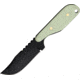 Shadow Tech Talon E Clip Fixed Knife, black powder coated 1095 carbon steel clip blade w, Moonglow handle STK800MG