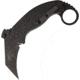 Shadow Tech Vortex Karambit Black Folding Knife,3in,D2 Tool Steel,Standard Edge,Black Aluminum Handle STK600