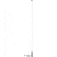Shakespeare 5ft 3dB VHF Antenna, White SHA-396-1