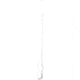 Shakespeare 8ft AM-FM Centennial Antenna, 1-Pc, New Condition SHA-5120