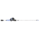 Shakespeare Agility Gel-Tech Spincast Combo, 3.0/1, Right, 6, 6ft. Rod Length, Medium Power, Fast Action, 2 Pieces Rod, Purple, AGGT6/602MP