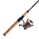 Shakespeare Crusader Spinning Combo, 5.2/1, Right/Left, 30, 6ft. 6in. Rod Length, Medium Power, 2 Pieces Rod, SKPCRUS30/662M