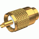 Shakespeare Gold Plated PL-259 Connector, New Condition SHA-PL-259-G