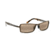 Maui Jim Shark Pit Sunglasses w/ Brushed Bronze Frame and HCL Bronze Lenses - H228-20, Quarter View