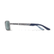 Maui Jim Shark Pit Sunglasses w/ Brushed Silver Frame and Neutral Grey Lenses - 228-17, Side View