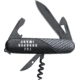 Sharper Image Gyver Multi-Function Knife, PVD black coated, Black PVD coated aluminum handle TSIK3