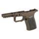 Sharps Bros. Aluminum Grip Module, Fits Ruger RXM, 7075 Aluminum Grip Frame, Cerakote Finish, Bronze, Black Aluminum Grip Panels, SBGM27