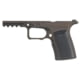 Sharps Bros. Aluminum Grip Module, Fits Ruger RXM, 7075 Aluminum Grip Frame, Cerakote Finish, Bronze, Black Aluminum Grip Panels