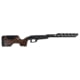 Sharps Bros. Heatseeker Select Chassis, Cerakote Finish, Black, Fits Remington 700 Short Action, Walnut Buttstock SBC03-Select