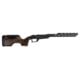 Sharps Bros. Heatseeker Select Chassis, Cerakote Finish, Black, Fits Ruger American Short Action, Walnut Buttstock SBC02-Select