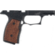Sharps Bros. P365x/p365xl Grip Module - Black Anodized/brazilian Cherry W/ Manual Safety Cut - SBGM02