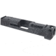 Sharps Bros. SIG 365X Improved Stripped Slide w/ RMSc Optic Cut &amp; Integrated Comp, Black Nitride, SB365X-IMP