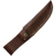 Sheath Fixed Blade Belt Sheath Lizard, Fits Up To 5in Fixed Blade Knife, Lizard Pattern, Leather Construction, SH1181