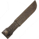Sheath Fixed Blade Sheath Croc, Fits Up To 7in Fixed Blade Knife, Crocodile Pattern, Leather Construction, SH1195