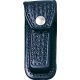 Sheath Leather Belt Pouch, Black, Fits 3 1/2in. to 4in. Knife SH201