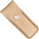 Sheath Leather Belt Pouch, Tan, 4 1/2in. to 5 1/4in. Knife SH205