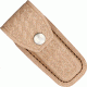 Sheath Leather Belt Pouch, Tan, Fits 3 1/2in. to 4in. Knife SH204