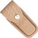 Sheath Leather Belt Pouch, Tan, Fits 3 1/2in. to 4in. Knife SH204
