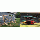 Shed, Seattle Sports Kayak Wall Cradles/Black