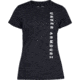 SHED, Under Armour Tech Wordmark Tee - Womens, Black, Small, 1345686-1-S