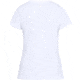 SHED, Under Armour Tech Wordmark Tee - Womens, White, Small, 1345686-100-S
