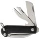 Sheffield British Army Clasp Knife Folding Knife,2.5in,Stainless Steel,Standard Edge,Sheepsfoot, Black, Composition Handle, BRITARM3P