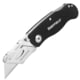 Sheffield Lock Back Utility Folding Knife, 3.5in, Black, 12613