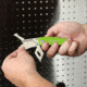 Sheffield Lock Back Utility Folding Knife, 3.5in, Green, 12615