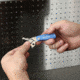Sheffield Mini Ultimate Lock Back Utility Folding Knife, Blue, 12116