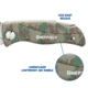 Sheffield Quick Change Lock Back Utility Folding Knife, 6.5in, ABS Handle, Camo, 12131