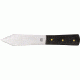 Sheffield Throwing Fixed Knife, polished stainless blade, Black composition handle SHE010