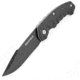 Sheffield Truxton Fixed Blade Knife, 10in Overall, 4.75in Black Oxide Coated 420 SS Drop Point, Black Rubberized ABS Handle, Black Nylon Belt Sheath, Black, 12149