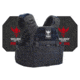 Shellback Tactical Banshee Elite 2.0 Active Shooter Kit with Level IV Model 4S17 Armor Plates, Navy Blue, One Size, SBT-BANELT-4S17-NB