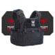 Shellback Tactical Banshee Elite 2.0 Active Shooter Kit with Level IV Model 4S17 Armor Plates, Navy Blue, One Size, SBT-BANELT-4S17-NB