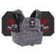 Shellback Tactical Banshee Elite 2.0 Active Shooter Kit with Level IV Model 4S17 Armor Plates, Wolf Grey, One Size, SBT-BANELT-4S17-WG