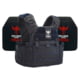 Shellback Tactical Banshee Elite 2.0 Lightweight Level IV Ceramic Plates Armor Kit, Navy Blue, One Size, SBT-BANELT-4SICMH-NB