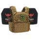 Shellback Tactical Banshee Elite 3.0 Lightweight Level III Armor System, SAPI Cut, Single Curved, 10x12in, Coyote, Small/Medium, SBT-BANELT3-LON-III-P-CT-SM