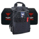 Shellback Tactical Defender 2.0 Lightweight Level IV Ceramic Plates Armor Kit, Navy Blue, One Size, SBT-9040-4SICMH-NB