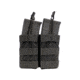 Shellback Tactical Double M4 Open Top Rifle Mag Pouch, Black, One Size Fits Most GSA-M4DOMP-BK