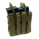 Shellback Tactical Double Stacker Open Top Pouch for Four M4/AR15 Mag, Multicam, One Size, SBT-2200-MC