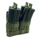 Shellback Tactical Double Stacker Open Top Pouch for Four M4/AR15 Mag, Ranger Green, One Size, SBT-2200-RG