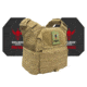Shellback Tactical Patriot Active Shooter Kit with Level IV Model 4S17 Armor Plates, Coyote, One Size, GSA-PATPC-4S17-CT