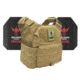Shellback Tactical Patriot Level III Steel Plates Armor Kit, Coyote, One Size, GSA-PATPC-AR1000-CT