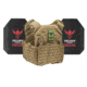 Shellback Tactical Rampage 2.0 Level III Steel Plates Armor Kit, Coyote, One Size, SBT-9031-AR1000-CT