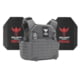 Shellback Tactical Rampage 2.0 Level III Steel Plates Armor Kit, Wolf Grey, One Size, SBT-9031-AR1000-WG