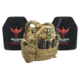 Shellback Tactical SF Lightweight Armor System with Level III+ H3101 Plates, Coyote, Small, GSA-SF-H3101-CT-SM