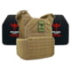Shellback Tactical Shield 2.0 Lightweight Level IV Ceramic Plates Armor Kit, Coyote, One Size, SBT-9011-4SICMH-CT
