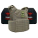 Shellback Tactical Shield 2.0 Lightweight Level IV Ceramic Plates Armor Kit, Ranger Green, One Size, SBT-9011-4SICMH-RG