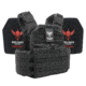 Shellback Tactical Skirmish Lightweight Level III Armor System, Black, One Size, SBT-9020-LON-III-P-BK