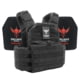 Shellback Tactical Skirmish Lightweight Level III Armor System, Black, One Size, SBT-9020-LON-III-P-BK